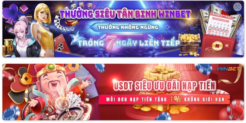 Casino Winbet nhiều ưu đãi